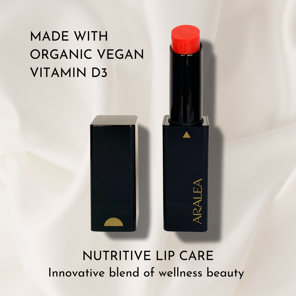 Aralea Beauty-Sun Kiss Tint - Coral-Makeup-ARALEACORAL5_Tube_StandupwithText_Silk-The Detox Market | 