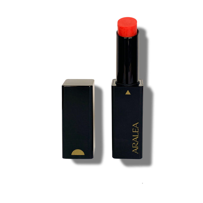 Aralea Beauty-Sun Kiss Tint - Coral-Makeup-ARALEACORAL5_Tube_StandupwithText_Transparent-The Detox Market | 