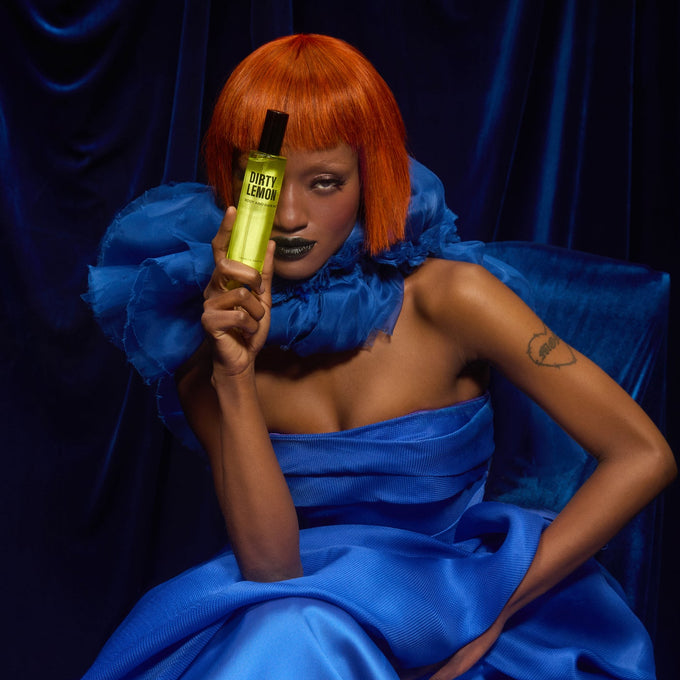 Heretic Parfum-Dirty Lemon Body Mist-Fragrance-Body-Mist-Model-The Detox Market | 