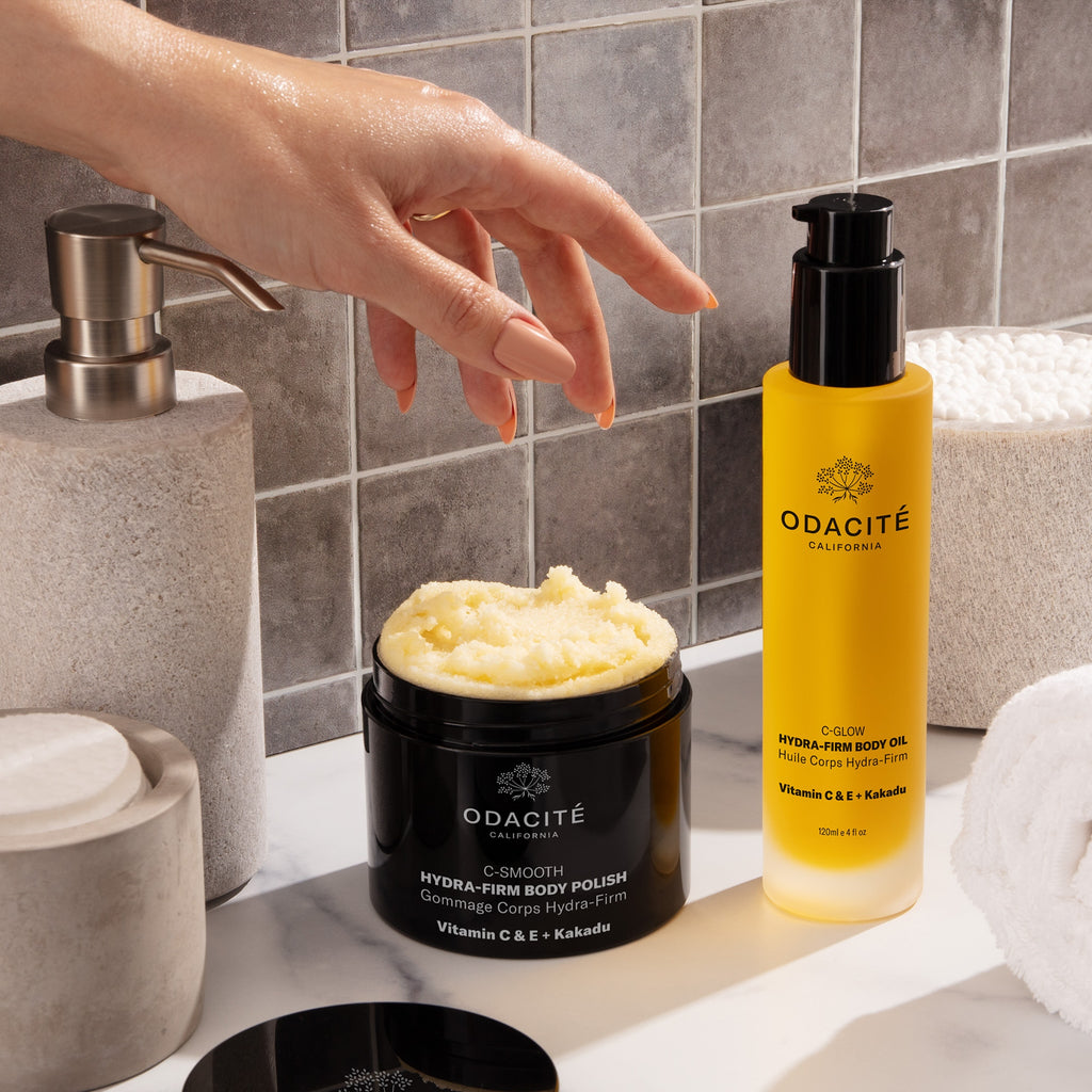 Odacite-Smooth + Glow Vitamin C Body Essentials-Body-BodyDuo_lifestyle3_c6830492-8573-4701-a3d3-28c2cee58151-The Detox Market | 