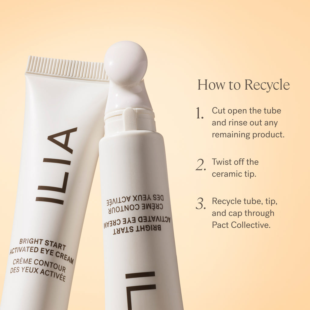 ILIA-Bright Start Activated Eye Cream-Skincare-BrightStartSustainability-The Detox Market | 