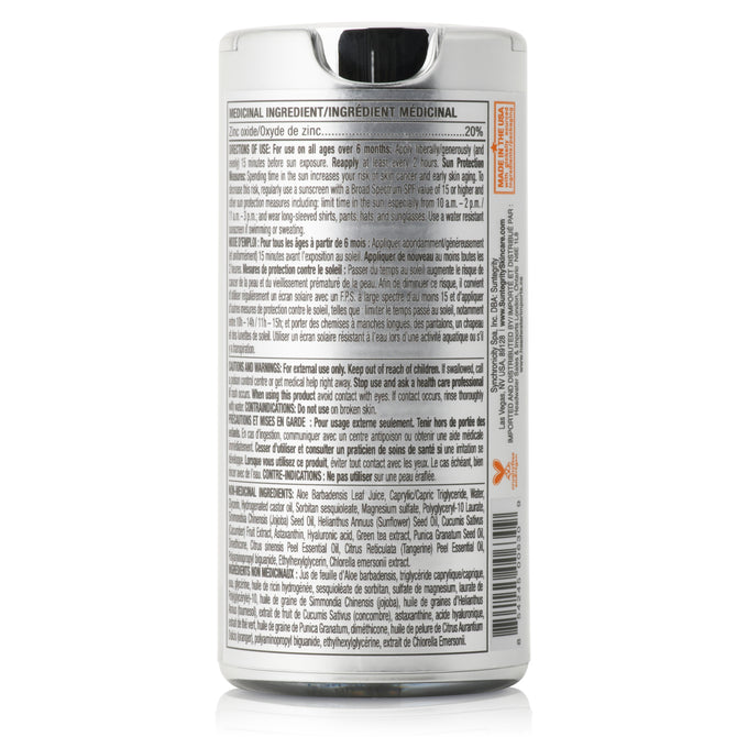 Suntegrity-Moisturizing Mineral Face Sunscreen & Primer - Broad Spectrum Spf 30-Sun Care-CanadaFaceSunscreenPrimerBack-The Detox Market | 