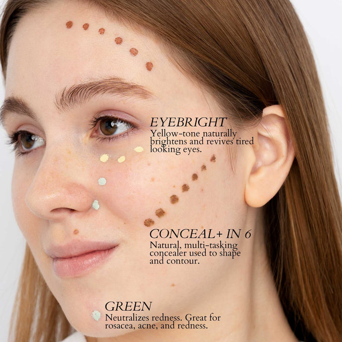 Correct + - Makeup - Fitglow Beauty - Corrector_Model_Application_DTC_1_17e593c9-21d5-48e7-8297-bb32ab46b5f8 - The Detox Market | Green