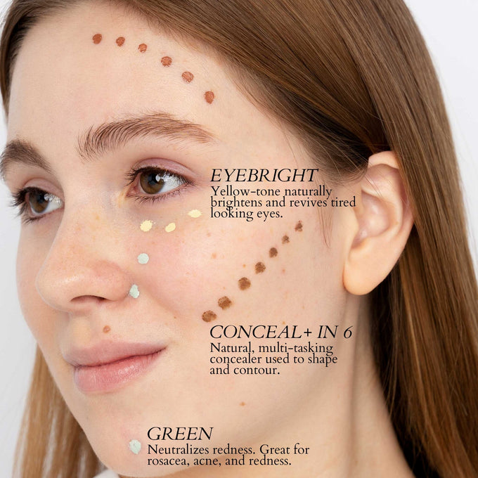 Correct + - Makeup - Fitglow Beauty - Corrector_Model_Application_DTC_1 - The Detox Market | Eyebright