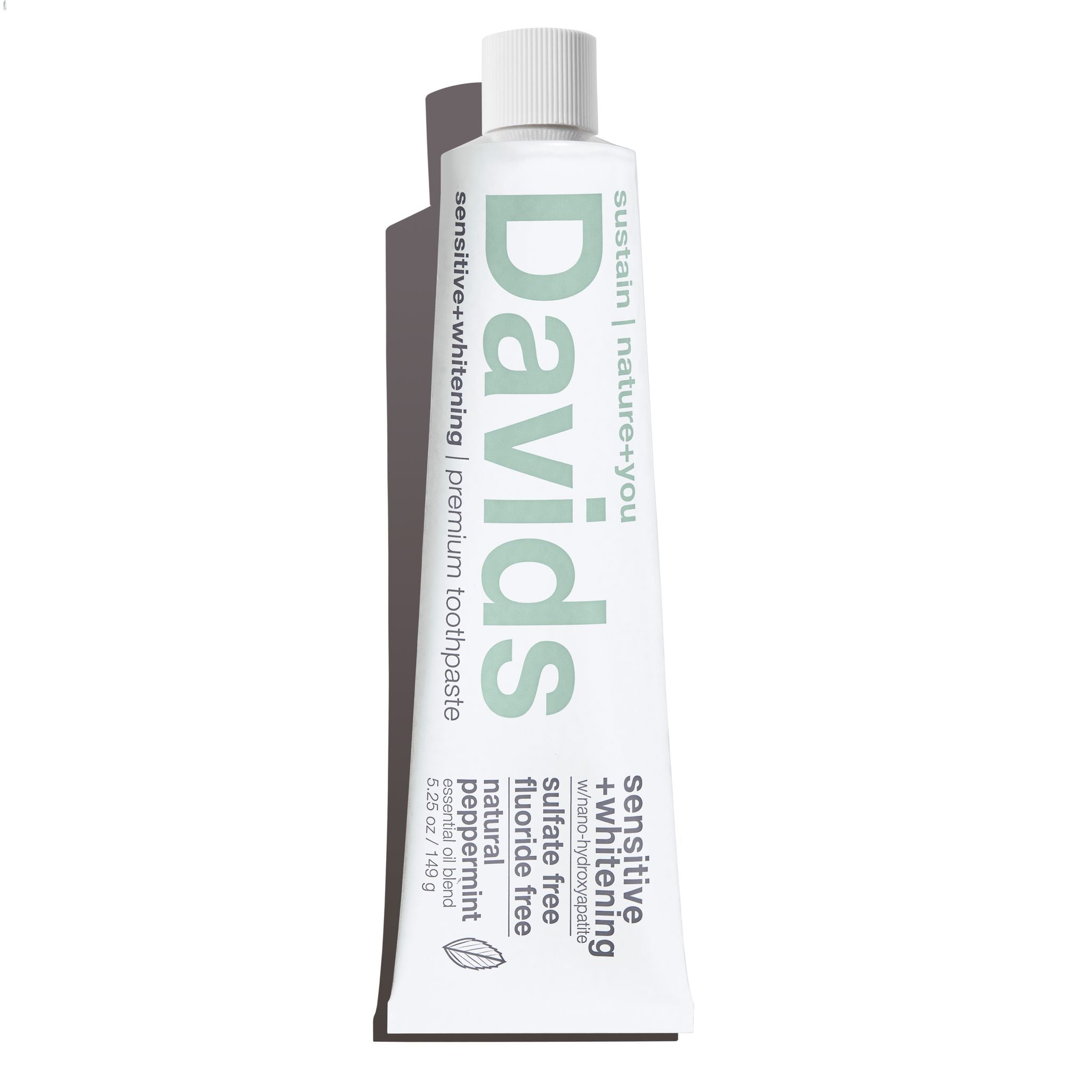 Davids sensitive+whitening nano-hydroxyapatite toothpaste