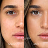 Ere Perez-Oat Milk Foundation-Makeup-ErePerez-OatMilkFoundation-Brew-BEFORE-AFTER-SQ-2000-The Detox Market | Brew - toffee