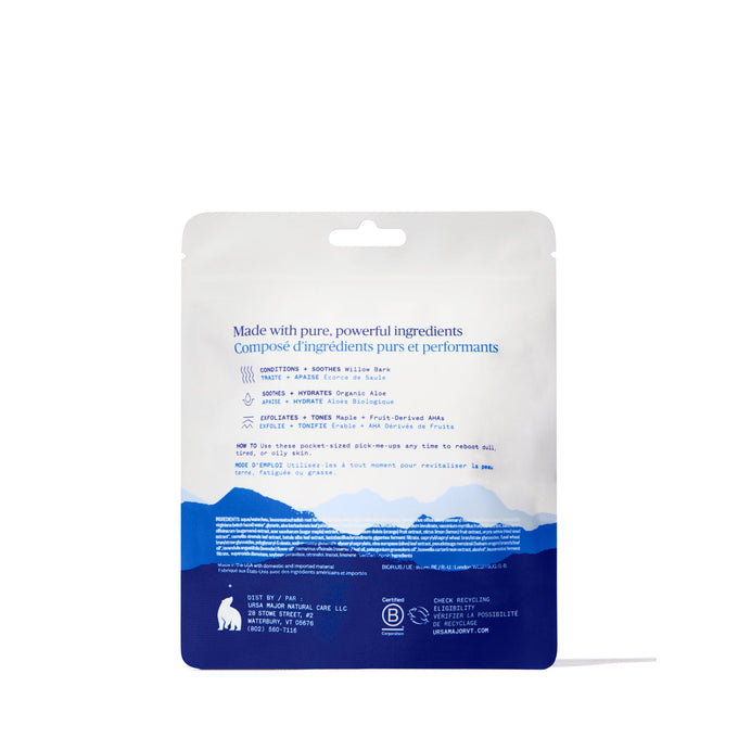 Ursa Major-Essential Face Wipes - 5 pack-Skincare-Essential-Face-Wipe-5ct-03-The Detox Market | 