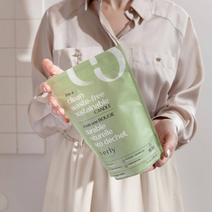 Everly-Santo Candle Refill - Palo Santo & Sage-Home-Everly_CandleRefillKits_Santo_Lifestyle-The Detox Market | 