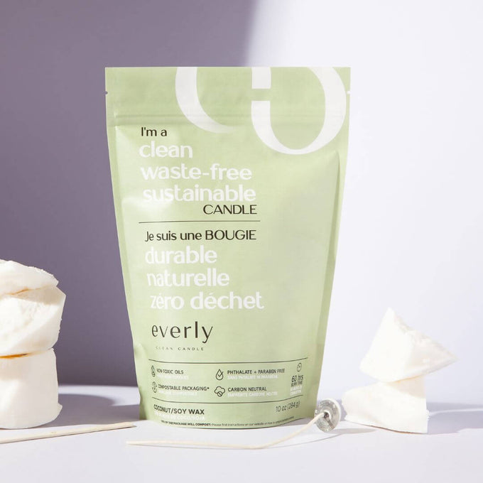Everly-Santo Candle Refill - Palo Santo & Sage-Home-Everly_CleanCandleRefillKits_SantoScent_e87c606d-bd68-4013-b844-c557ea449a0f-The Detox Market | 