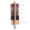 Vegan Eye Liner - Makeup - Fitglow Beauty - EyePencilLiner_swatch - The Detox Market | Always