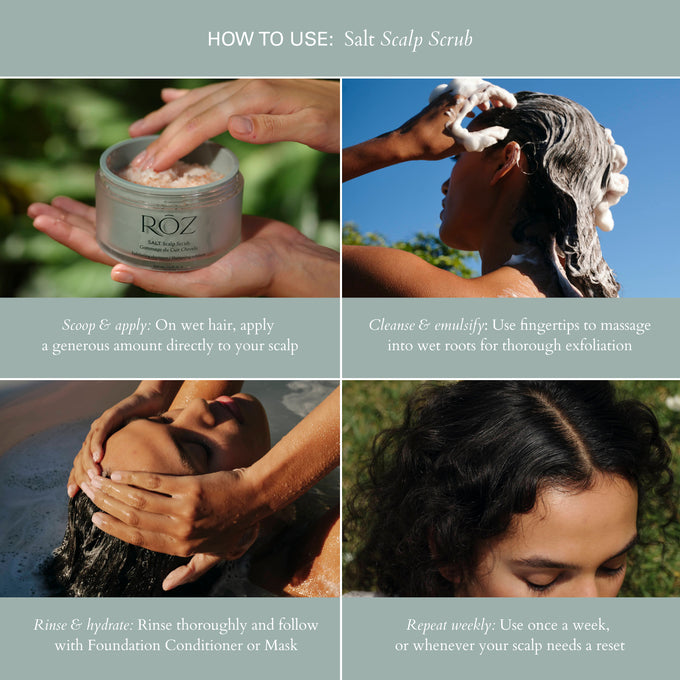 RŌZ-Salt Scalp Scrub Exfoliating Detox Shampoo-Hair-FGRZSCSCB0000_06-The Detox Market | 
