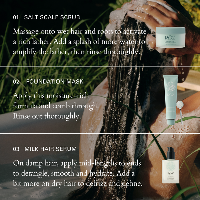 RŌZ-Salt Scalp Scrub Exfoliating Detox Shampoo-Hair-FGRZSCSCB0000_12-The Detox Market | 