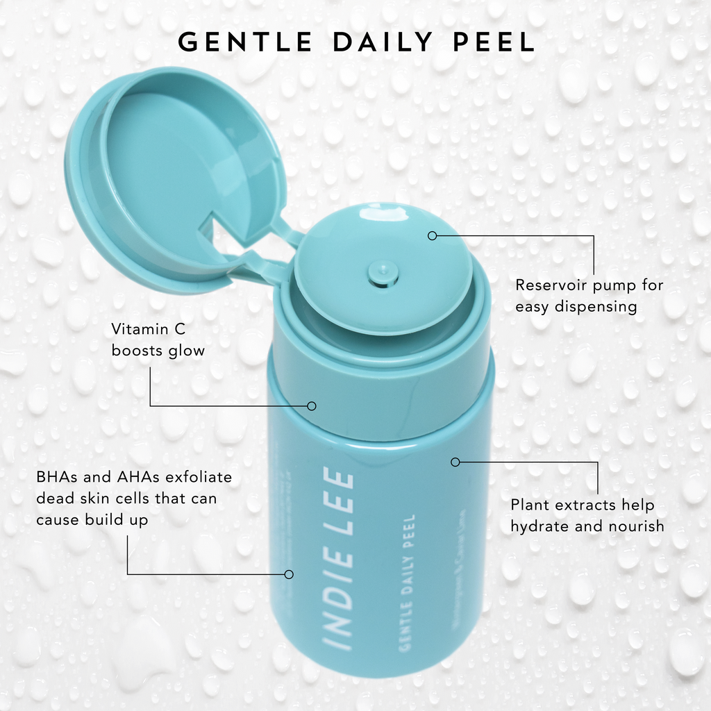 Indie Lee-Gentle Daily Peel-Skincare-GDPInfographic-The Detox Market | 