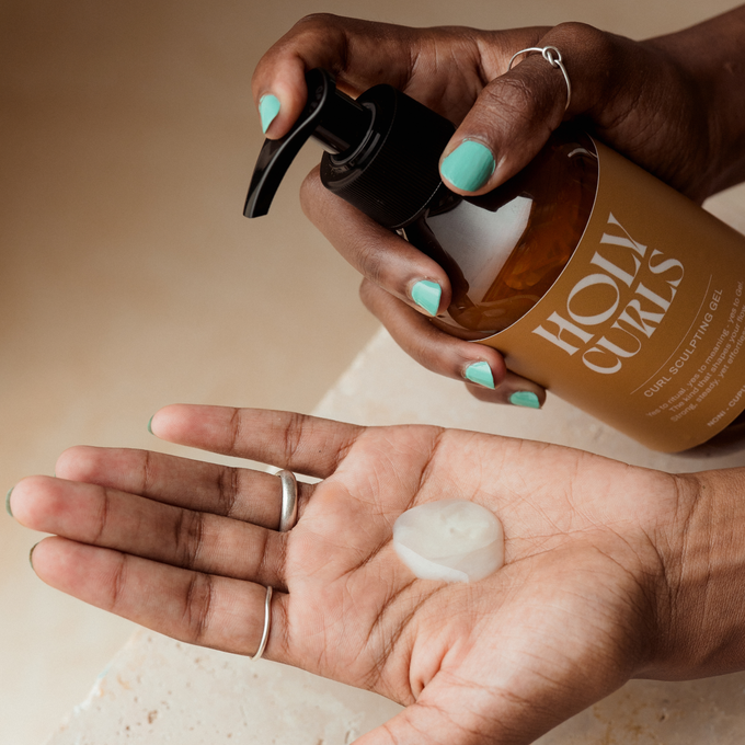 Holy Curls-Curl Scuplting Gel-Hair-GelTexture-The Detox Market | 