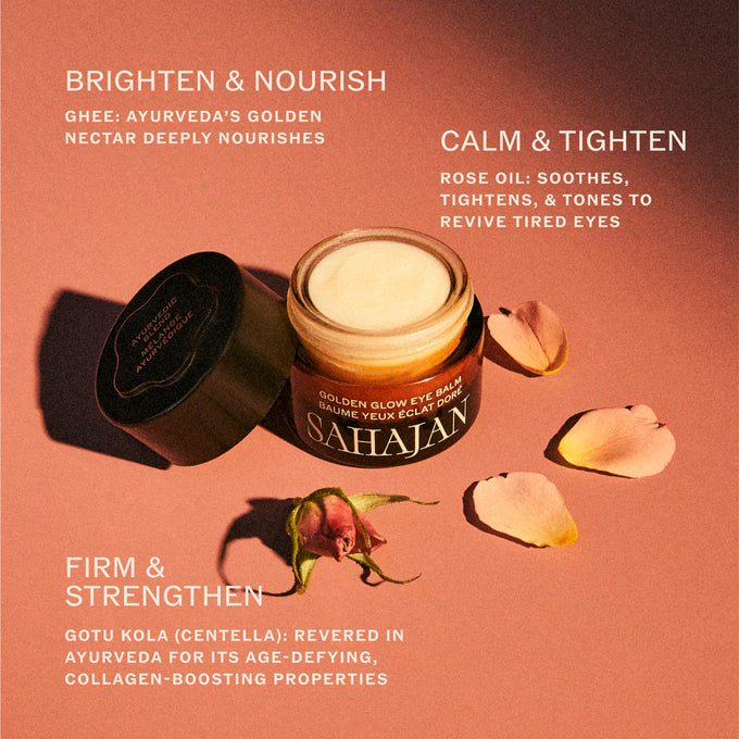 Sahajan-Golden Glow Eye Balm with Ghee, Eye Bright + Centella-Skincare-Golden-Glow-Eye-Balm-05-The Detox Market | 