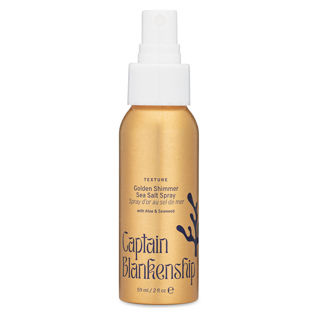 Captain Blankenship-Golden Waves Sea Salt Shimmer Spray-Hair-GoldenSeaSaltSpray-The Detox Market | 