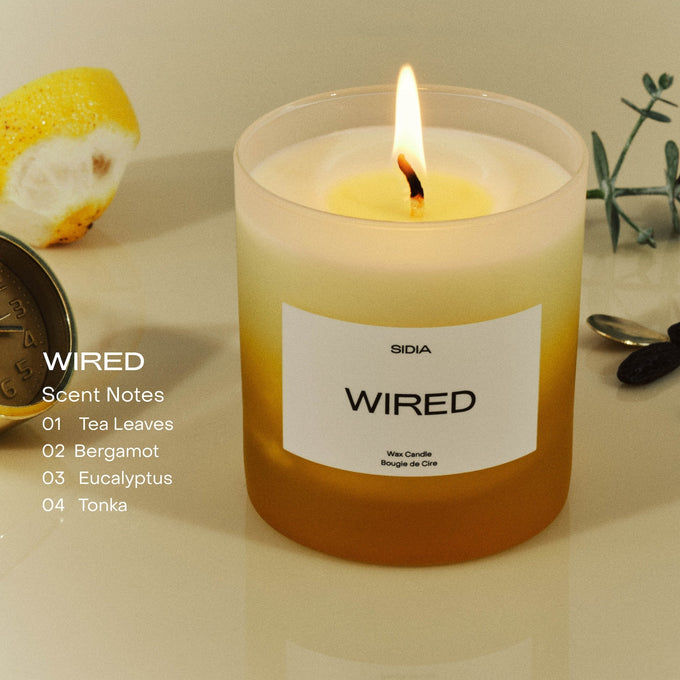 SIDIA-Wired Candle-Home-HCCD00FGO-WR19-SIDIA-WIRED_03-The Detox Market | 