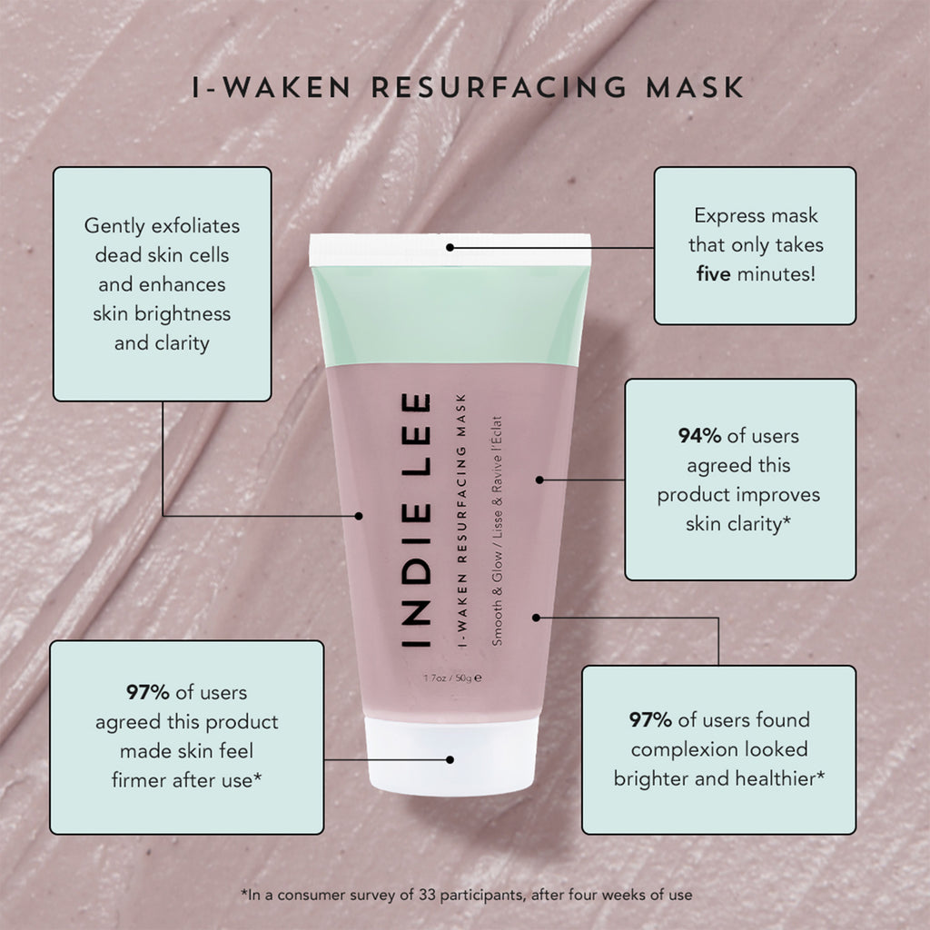 Indie Lee-I-Waken Resurfacing Mask-Skincare-IL_I-Waken-Resurfacing-Mask_Infograph_2-The Detox Market | 