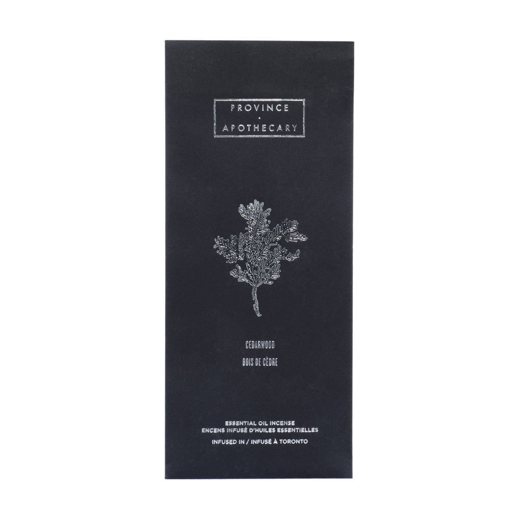 Province Apothecary-Cedar Wood Essential Oil Incense-Home-Incense_CedarWood_2048x150dpi-The Detox Market | 
