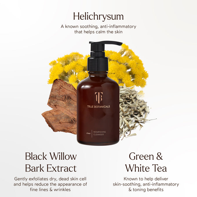 True Botanicals-CLEAR Nourishing Cleanser-Skincare-Ingredients_ClearCleanser_2048x2048_73bd64ac-b722-4a86-90bb-e7812be98111-The Detox Market | 
