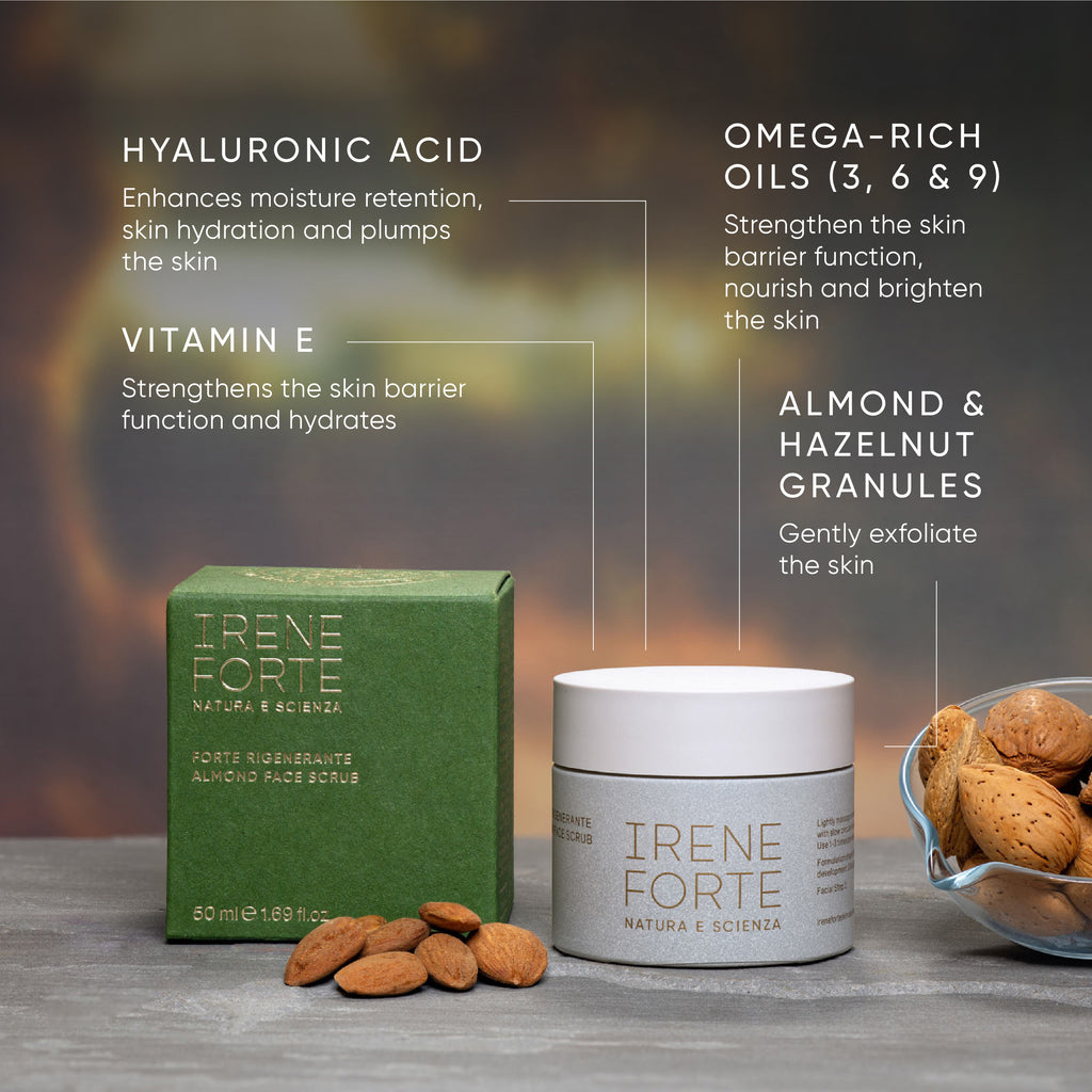 Irene Forte-Almond Face Scrub-Skincare-IreneForteSkincareAlmondFaceScrub2_2-The Detox Market | 
