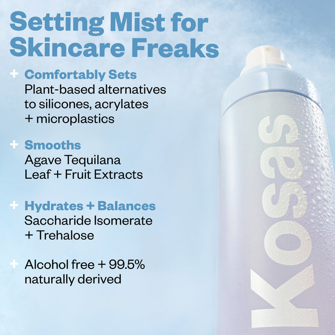 Kosas-Cloud Set Airy Setting + Smoothing Mist-Makeup-Kosas_CloudSetMist-2025_PDP_NA_03_Ingredients_2.10.2025-The Detox Market | 