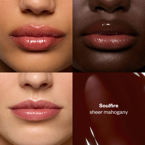 Kosas-Lip Pulse Glassy Lip Plumper-Makeup-LIPPULSE_SHADEGRID_SOULFIRE-The Detox Market | Soulfire - Sheer Mahogany