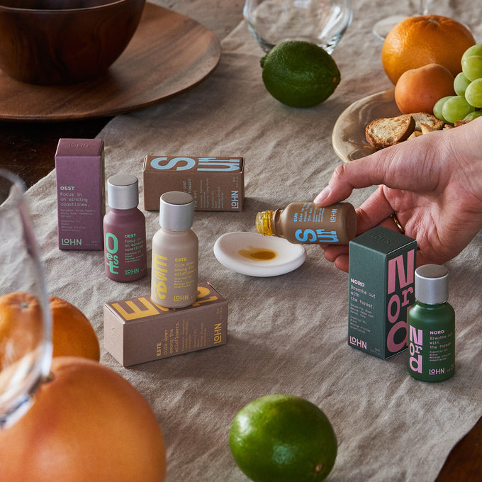 Lohn-SUR Essential Oil Diffuser Blend - Cedarwood & Ylang Ylang-Home-LOHNForageCollectionEssentialOilBlends_66f8b188-290f-4aee-a230-aa028f7de8c4-The Detox Market | 