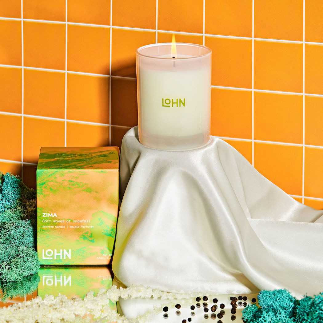 Lohn-ZIMA Candle-Home-LOHNZIMACandleStyledSquare-The Detox Market | 