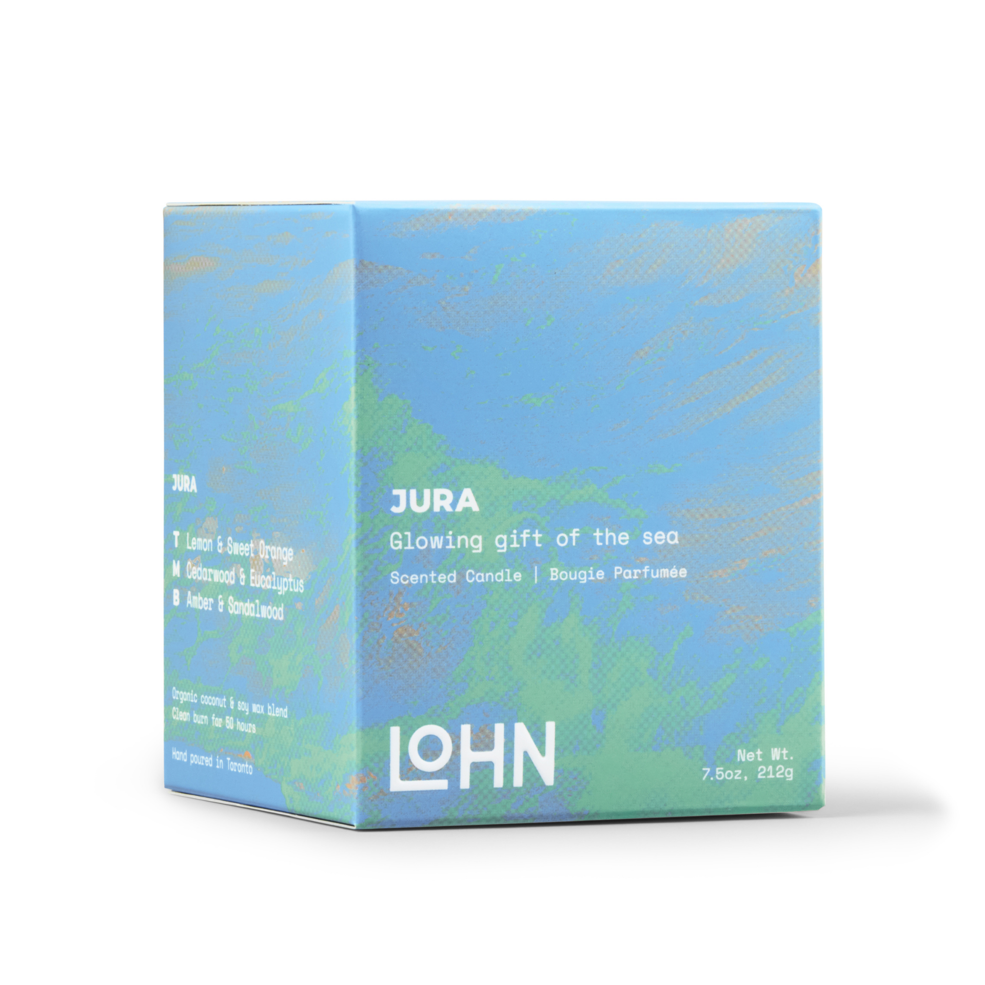 Lohn-JURA Candle-Home-LOHN_JURA_7-5oz_Box-The Detox Market | 