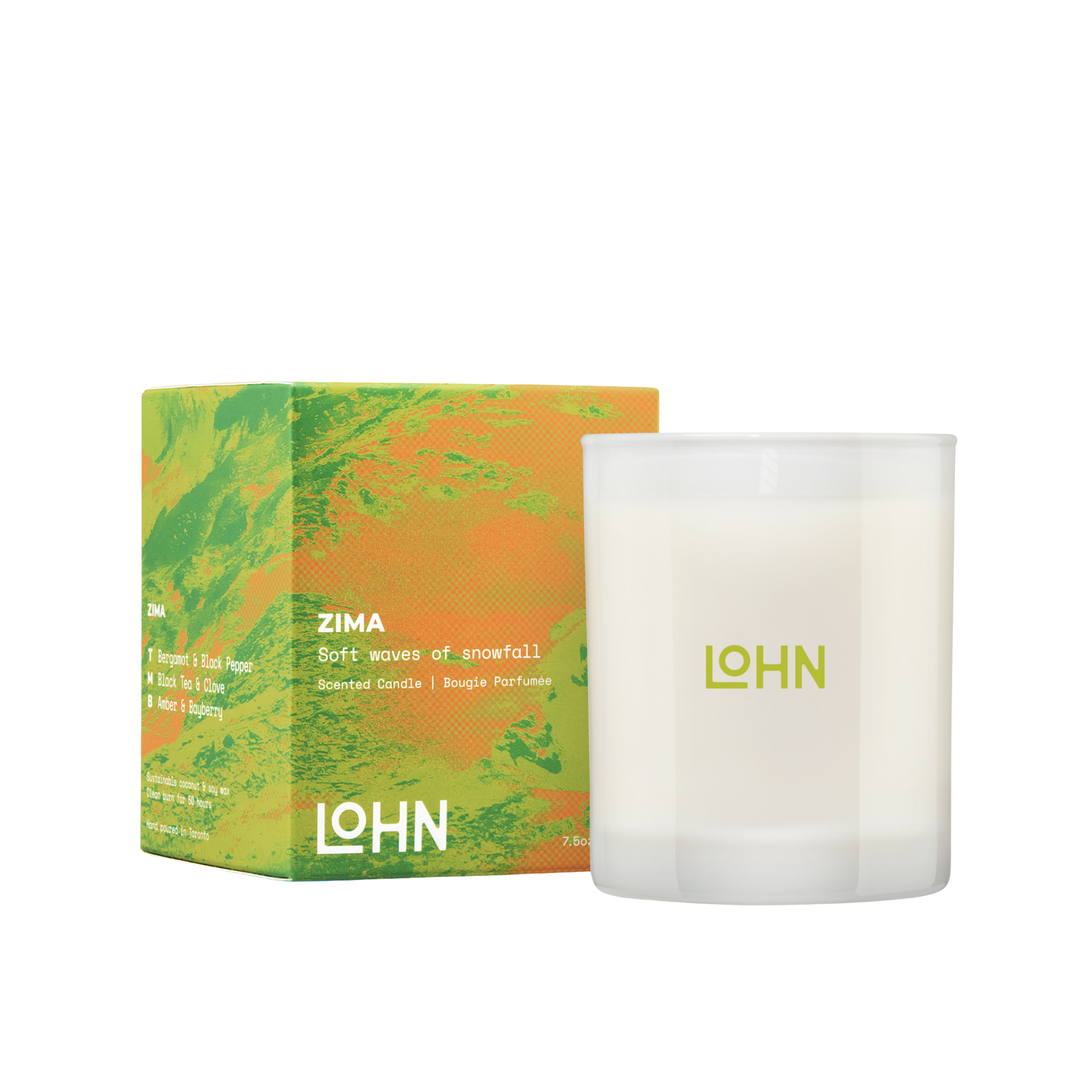 Lohn-ZIMA Candle-Home-LOHN_ZIMA_7-5oz_Box_Vessel-The Detox Market | 