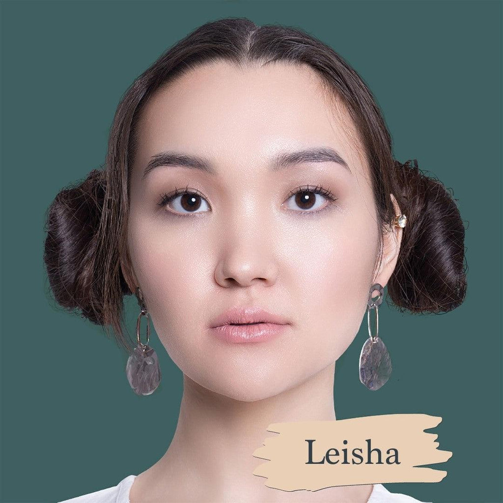 Essential Foundation - Makeup - Sappho New Paradigm - Leisha_With_Swatch - The Detox Market | Leisha