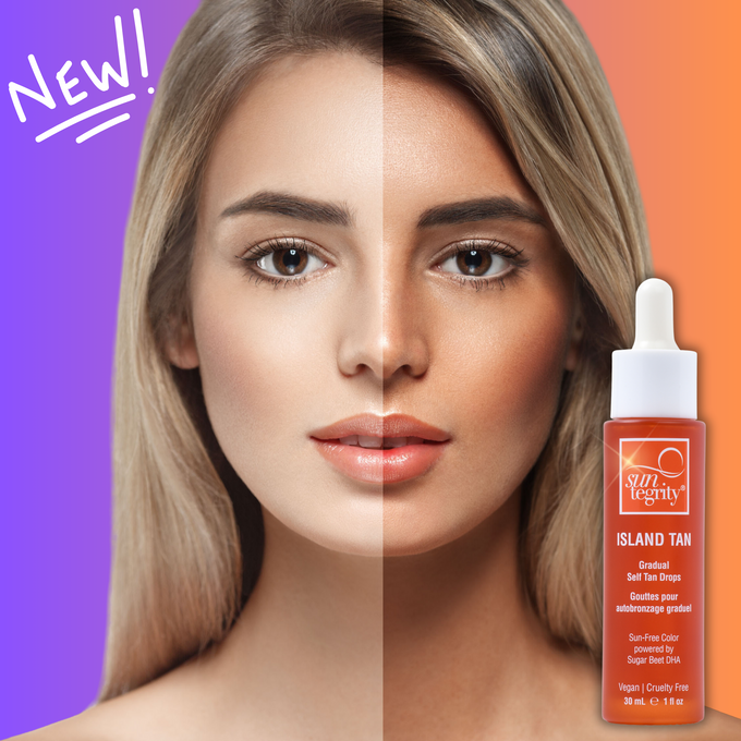 Suntegrity-Island Tan - Gradual Self Tan Drops-Sun Care-LifestyleBefore_After-The Detox Market | 