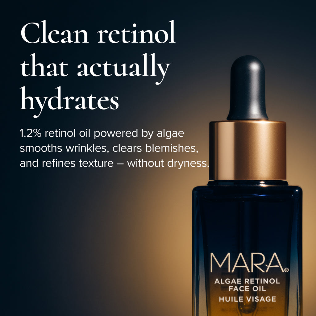 MARA-Evening Primrose + Green Tea Algae Retinol Face Oil-Skincare-MARA-ARO-30_2-The Detox Market | 