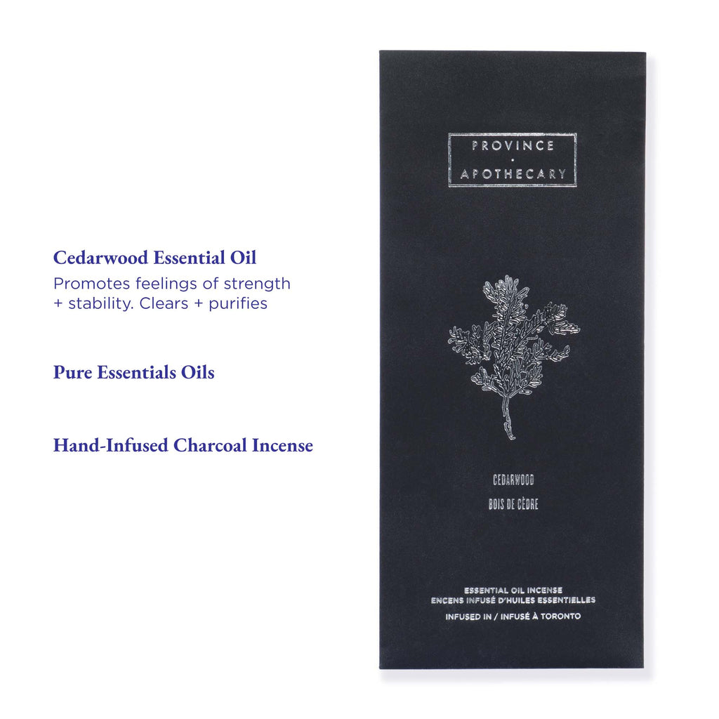 Province Apothecary-Cedar Wood Essential Oil Incense-Home-PA_Infographic_Ingredient-Features_Incense-Cedarwood_V3-The Detox Market | 