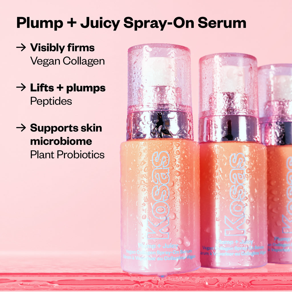 Kosas-Plump + Juicy Makeup Prep Skincare Set (Can)-Skincare-PJ_PJSPRAYcopy2-The Detox Market | 