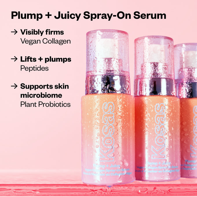 Kosas-Plump + Juicy Makeup Prep Skincare Set (Can)-Skincare-PJ_PJSPRAYcopy2-The Detox Market | 