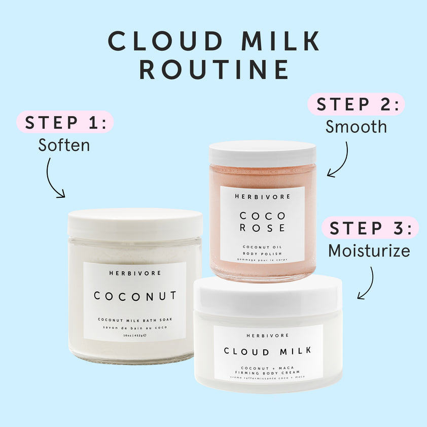 CLOUD MILK Coconut + Maca Firming Body Cream
