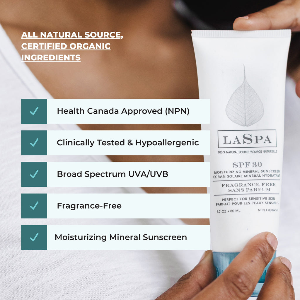 LASPA Naturals-Moisturizing Mineral Sunscreen SPF 30-Sun Care-SPF304-The Detox Market | SPF 30
