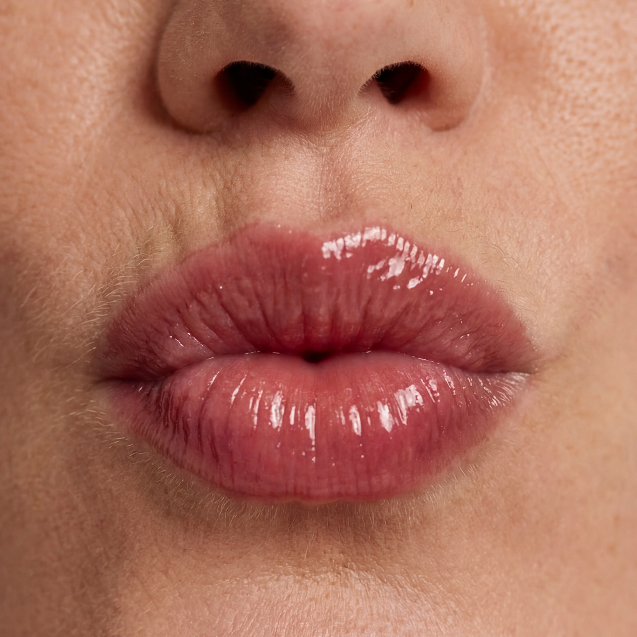 Odacite-Spf 40 Nourishing Lip Serum-Makeup-SPF40NourishingLipSerum_JazzBerry_Model2-The Detox Market | Jazz Berry - Muted berry with slightly cool undertones