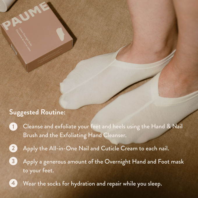 PAUME-Overnight Cotton Socks-Body-Socks3-The Detox Market | 
