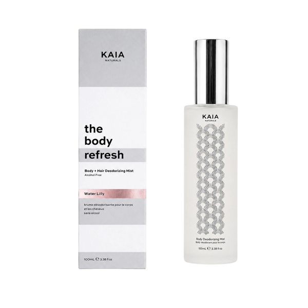 Kaia Naturals-The Body Refresh Body & Hair Deodorizing Mist - Water Lilly-Body-TheBodyRefreshBody_HairDeodorizingMist-WaterLilly100ml-The Detox Market | 100 ml