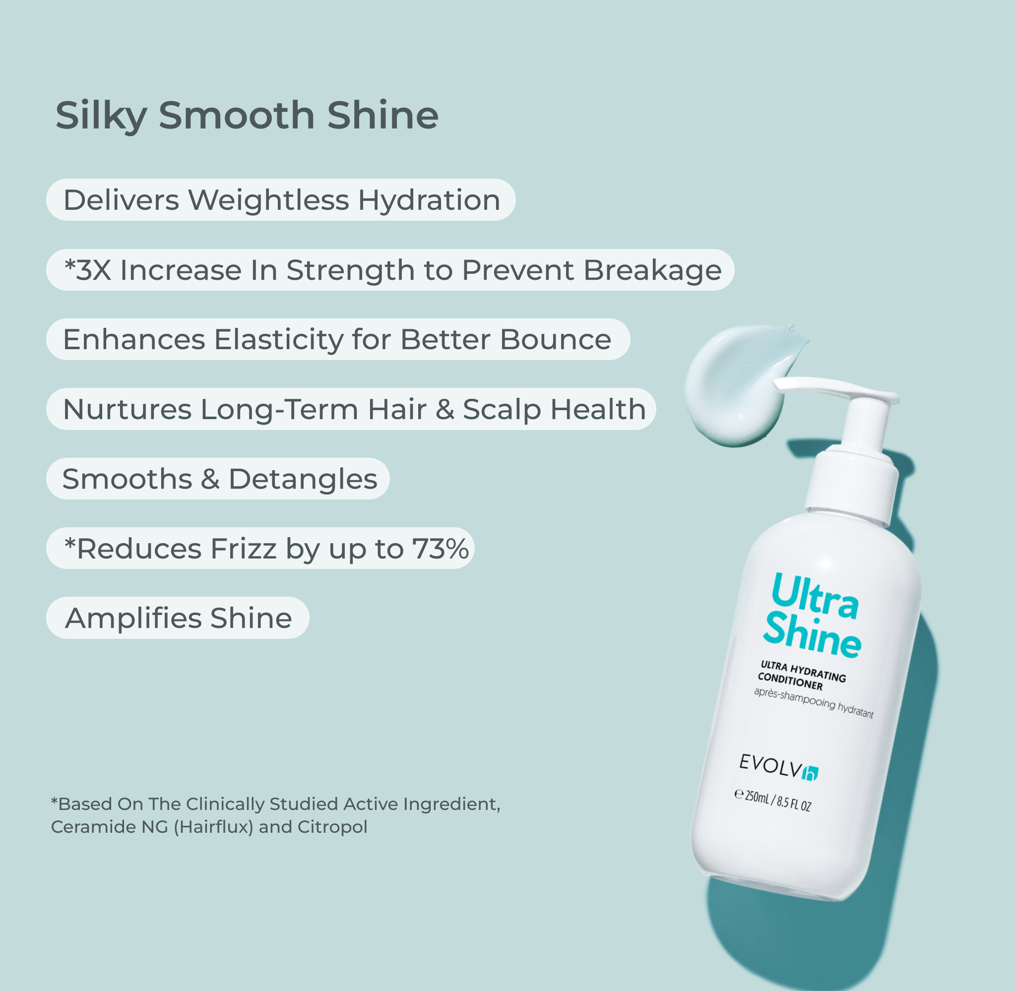 EVOLVh-UltraShine Moisture Conditioner-Hair-UltraShineConditionerBenefits-The Detox Market | 