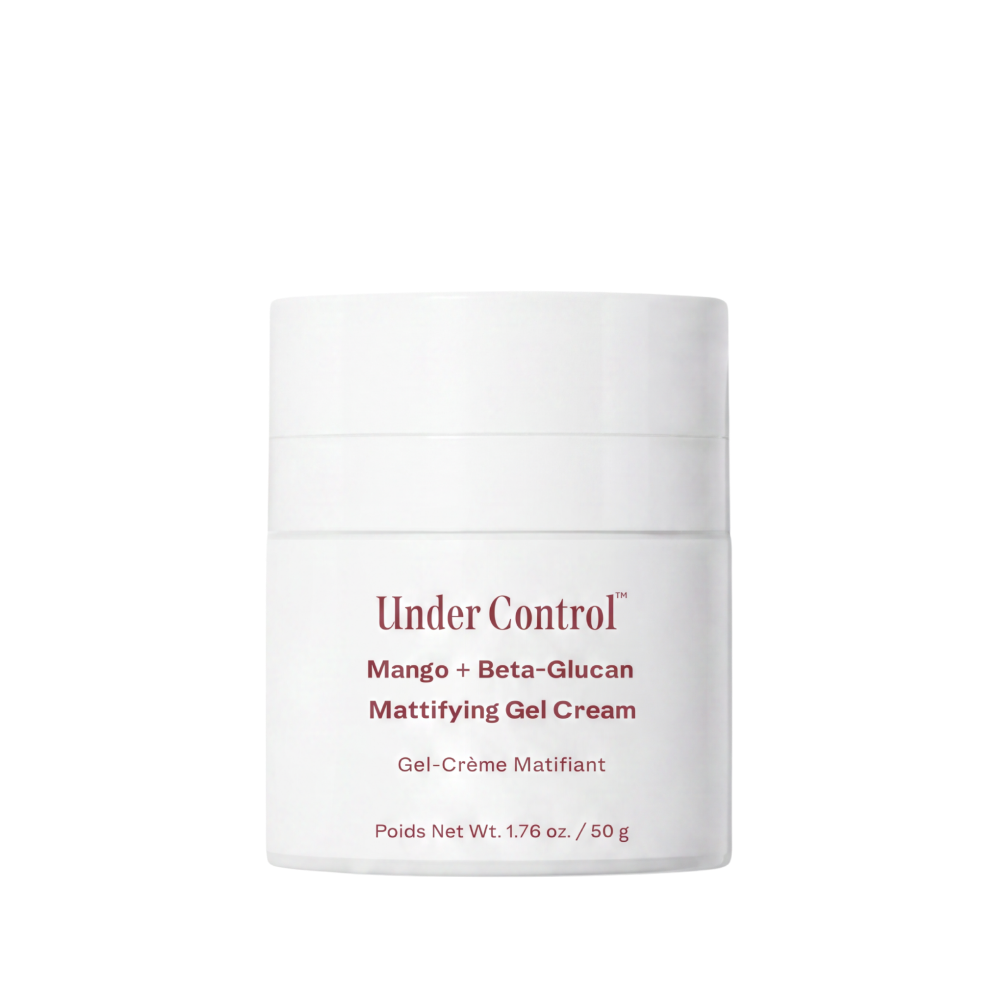 Three Ships-Under Control™ Mango + Beta-Glucan Mattifying Gel Cream-Skincare-UnderControl_Mango_Beta-GlucanMattifyingGelCream-The Detox Market | 
