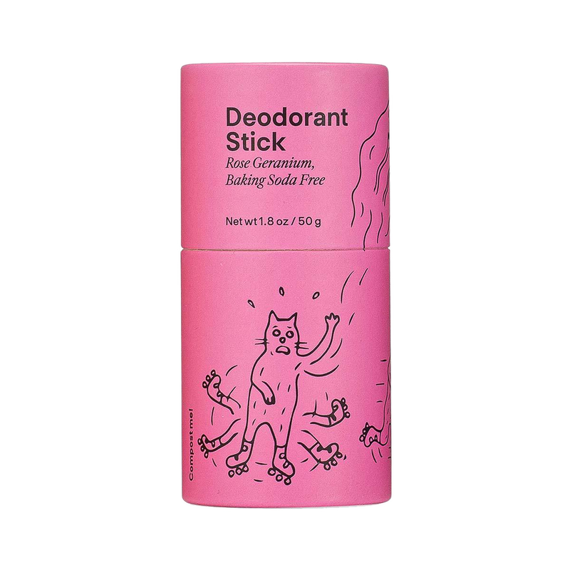 Geranium Baking Soda Free Deodorant Stick