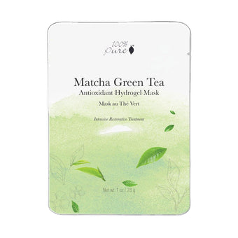 Matcha Green Tea Antioxidant Hydrogel Mask
