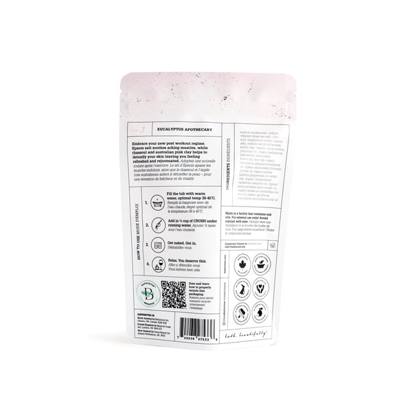 Bathorium-Eucalyptus Apothecary Crush-Body-crush-euca-600g-back-The Detox Market | 