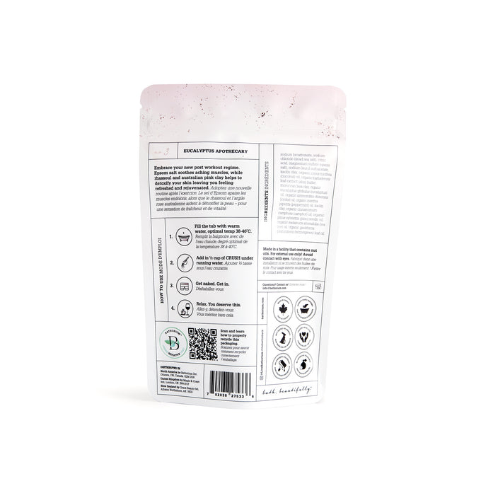 Bathorium-Eucalyptus Apothecary Crush-Body-crush-euca-600g-back-The Detox Market | 