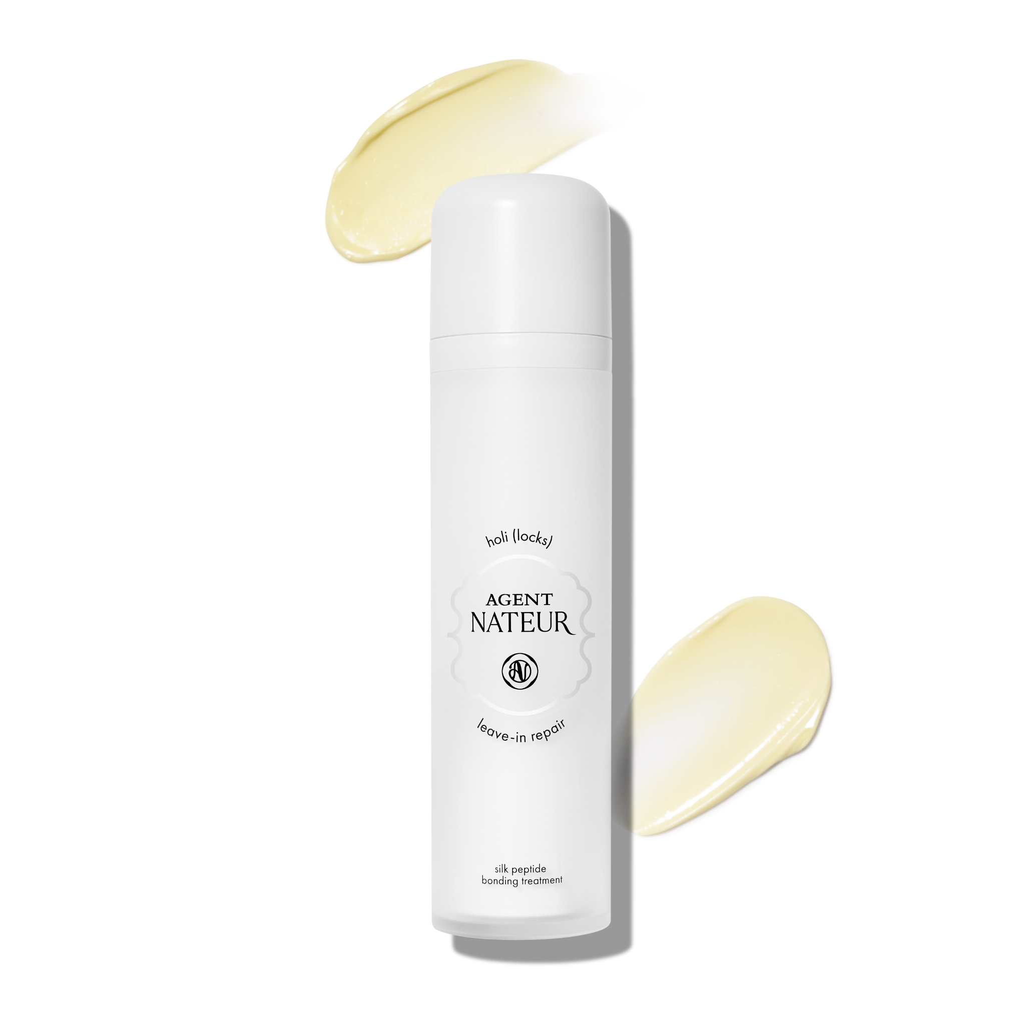 Agent Nateur-Holi (Locks) Silk Peptide Bonding Leave-In Repair-Hair-holilocksbottlewithswatch_4461ecaf-88e2-4478-bba9-8e08f6ec8afc-The Detox Market | 