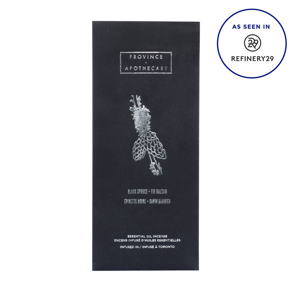 Province Apothecary-Black Spruce + Fir Balsam Essential Oil Incense-Home-incense3_0e913349-e96b-4f94-a038-5e4640141608-The Detox Market | 
